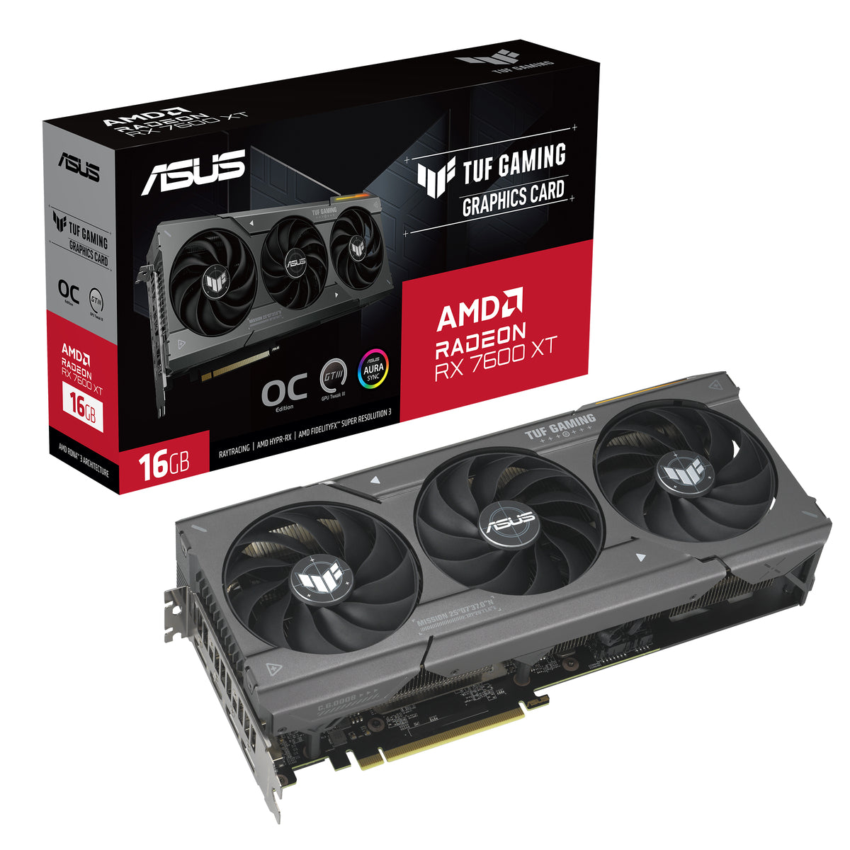 ASUS AMD RX7600XT TUF GAMING 16GB